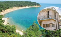 Saros’un Akciğeri Tehdit Altında: Ormanlık Alanda Villalar İnşa Ediliyor