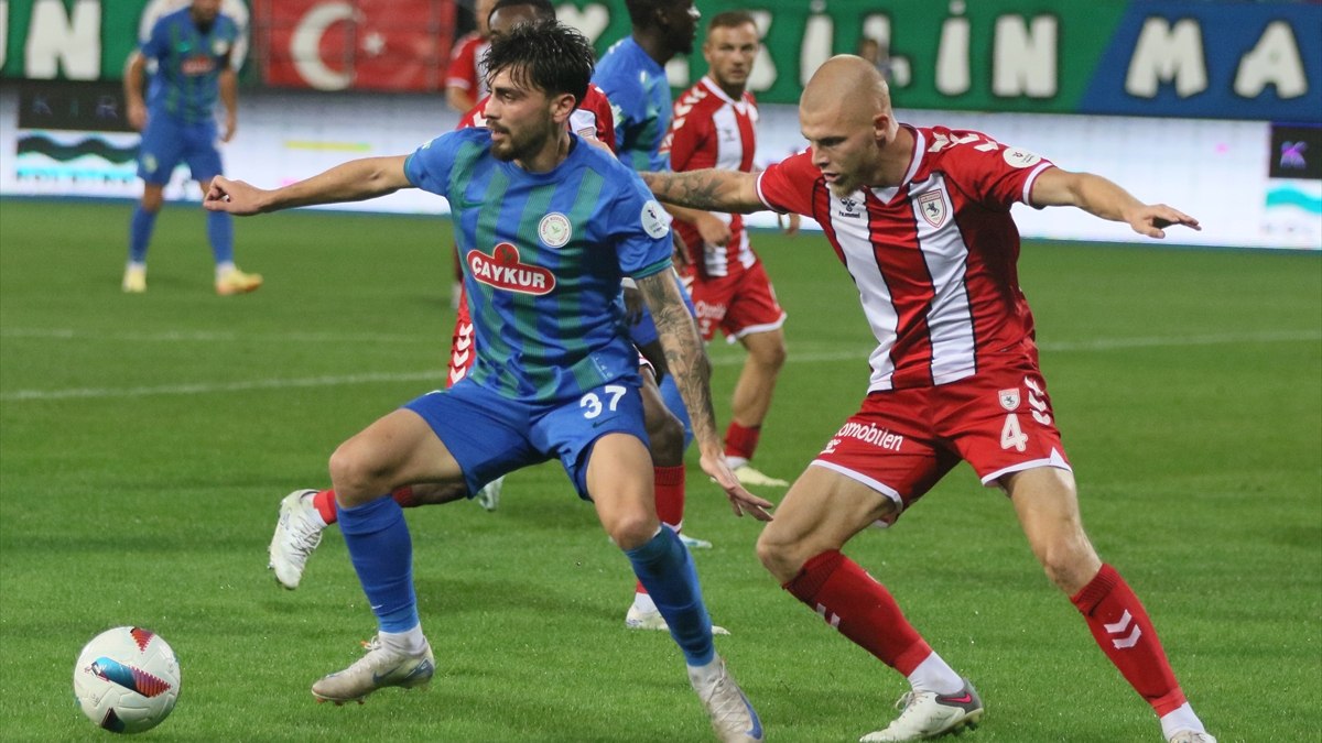 Çaykur Rizespor, sahasında Samsunspor’a mağlup oldu