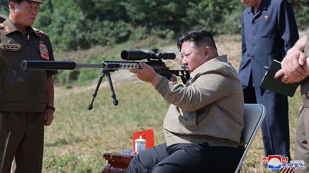 Kuzey Kore yasaklı fotoğrafları yayınladı! Kim nükleer emri verdi