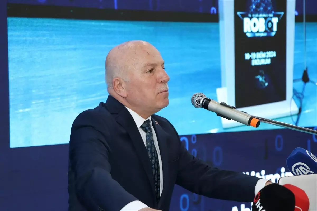 Erzurum’da Robot Yarışması Heyecanı