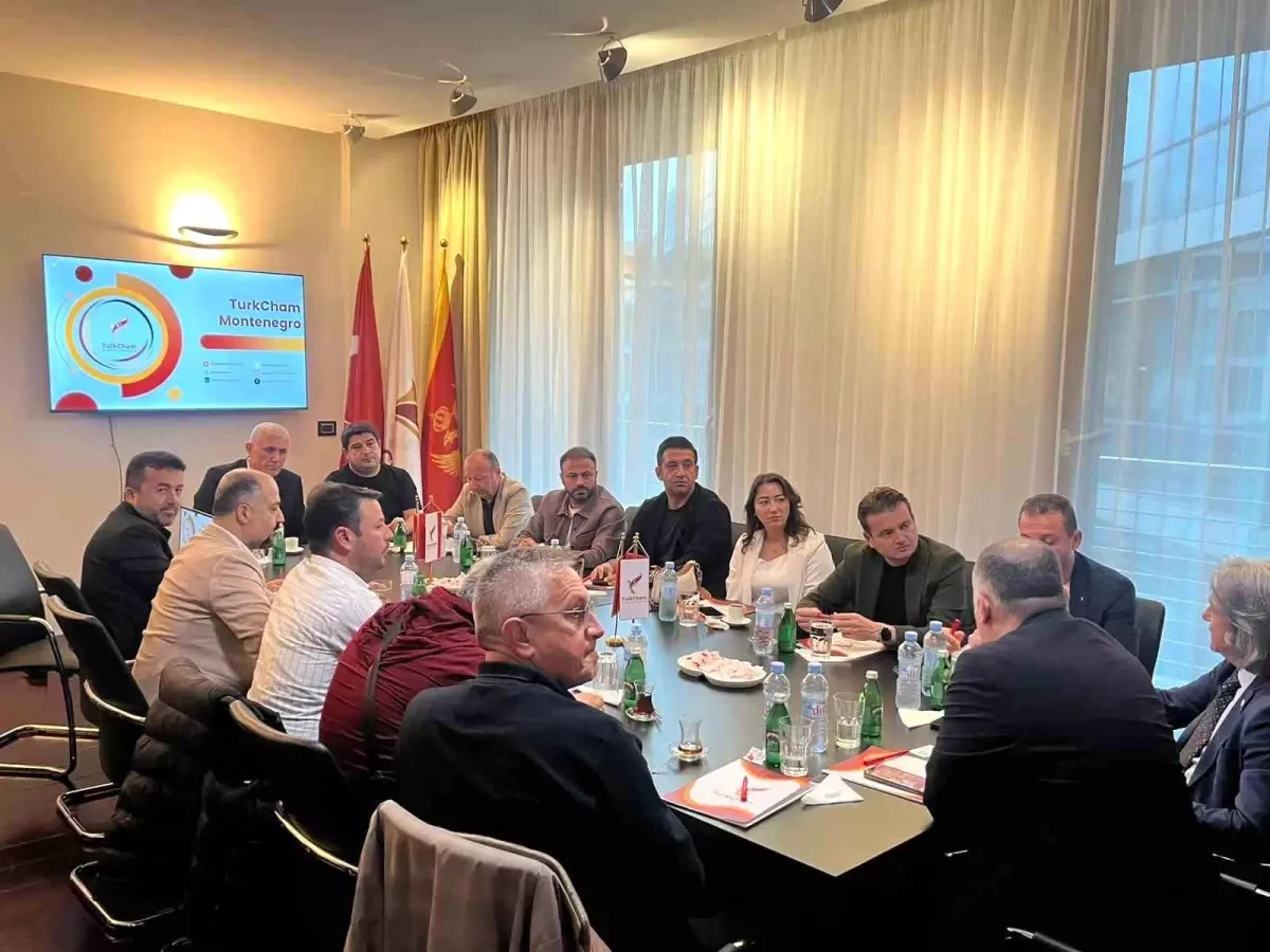 KASİD Heyeti Karadağ’da Ekonomik İşbirlikleri Geliştiriyor