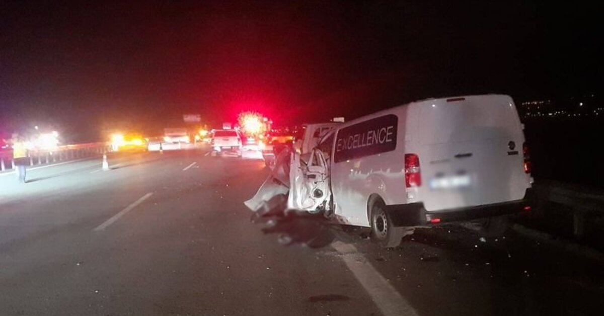 Aydın-Denizli Otoyolu’nda zincirleme kaza: 1 ölü, 4 yaralı