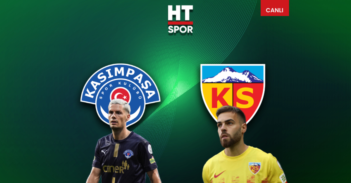 Kasımpaşa – Kayserispor maçı CANLI YAYIN
